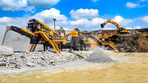 Щековый дробильно-сортировочный комплекс - MCK-115 - Fabo Crushing Screening & Concrete Plants - мобильный / высокая производительность / для твердого камня