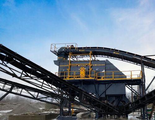 Вибрирующее грубое сито - HTE 22-60 - Fabo Crushing Screening & Concrete Plants - для сыпучих материалов