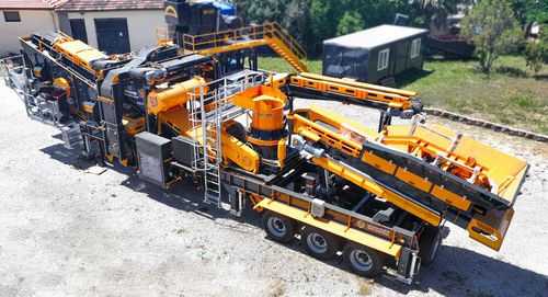 Щековая камнедробилка - MCK-95 - Fabo Crushing Screening & Concrete Plants - мобильная / первичная / вторичная