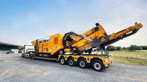 Ударный дробильно-сортировочный комплекс - FTI-110s - Fabo Crushing Screening & Concrete Plants - мобильный / компактный / гусеничный