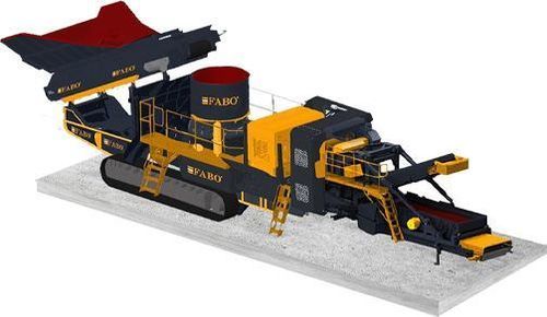 Конусная камнедробилка - FTC-300-s - Fabo Crushing Screening & Concrete Plants - мобильная / с дизельным двигателем / высокая производительность