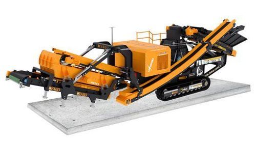 Вертикальная ударная камнедробилка - FTT-100-S - Fabo Crushing Screening & Concrete Plants - мобильная / с дизельным двигателем / для производства песка