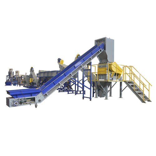 Устройство для переработки ПЭТФ - Suzhou Polytec Machinery Co.,LTD - для PE / для пластмассы / высокая производительность
