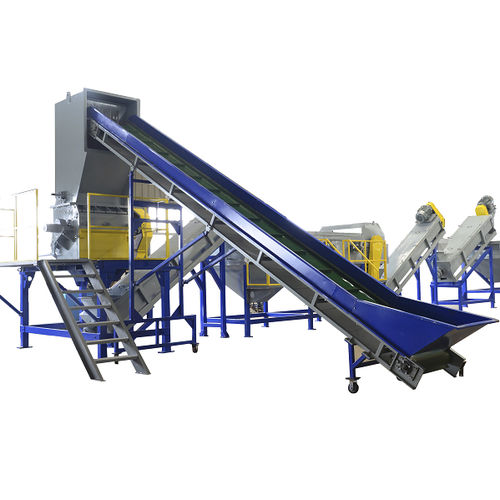 Установка для переработки для пластмассы - Suzhou Polytec Machinery Co.,LTD - для электронных карт / с гранулятором