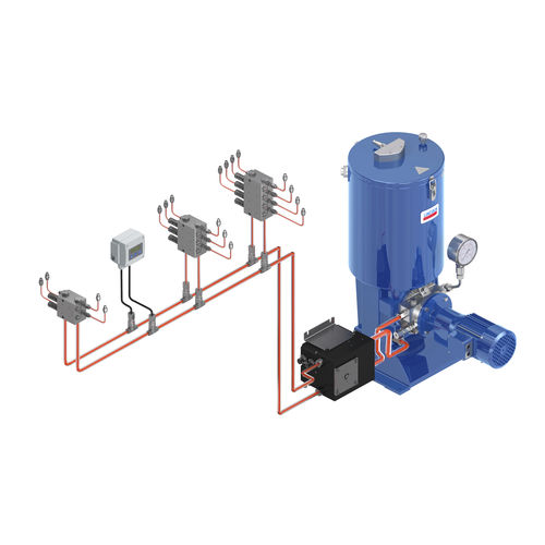 Двухлинейный смазочный агрегат - SKF Lubrication Systems Germany GmbH - масляный / со смазкой консистентной смазкой / централизованный
