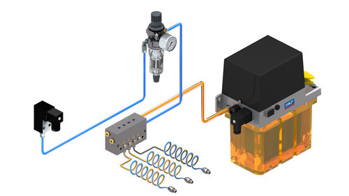 Система смазки воздух/масло - SKF Lubrication Systems Germany GmbH - для шпинделя / для подшипников / электрическая