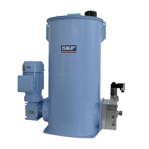 Поршневая насосная установка - FK - SKF Lubrication Systems Germany GmbH - с электродвигателем / самозаполняющаяся / стационарная