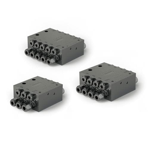 Компактный прогрессивный питатель - SSVM - SKF Lubrication Systems Germany GmbH - консистентной смазки / модульный / для системы прогрессивной смазки