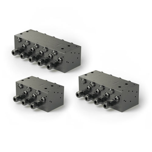 Компактный прогрессивный питатель - SSVDL - SKF Lubrication Systems Germany GmbH - консистентной смазки / модульный / высокое давление
