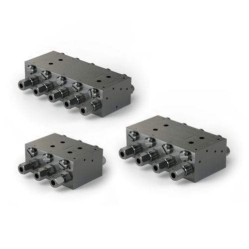Компактный прогрессивный питатель - SSVL - SKF Lubrication Systems Germany GmbH - консистентной смазки / для трубы / высокое давление