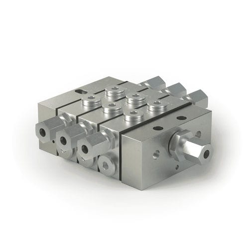 Прогрессивный питатель для системы прогрессивной смазки - VP - SKF Lubrication Systems Germany GmbH - консистентной смазки / модульный / непрерывного действия