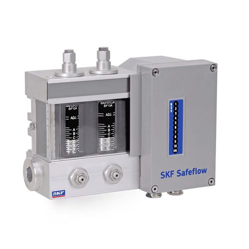 Расходомер с поплавком - Safeflow - SKF Lubrication Systems Germany GmbH - объемный / для масла / из алюминия
