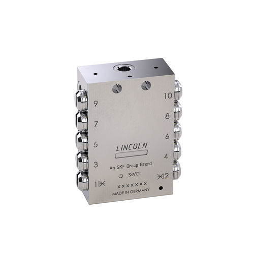 Прогрессивный питатель смазки - SSVC - SKF Lubrication Systems Germany GmbH - консистентной смазки / модульный
