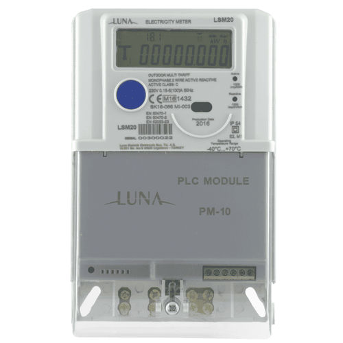 Монофазовый Электрический счетчик электроэнергии - LSM20 - Luna Elektrik - настенный / RS-485 / 50 Гц