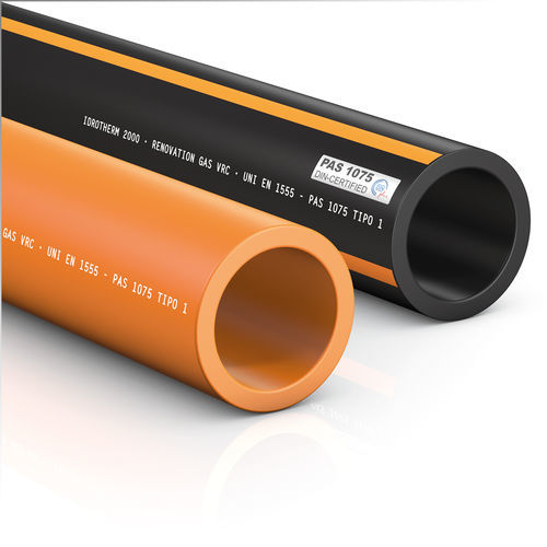 Жесткий шланг для бензина - RENOVATION VRC E ORANGE - Idrotherm 2000 - из полиэтилена / DIN / коррозионностойкий