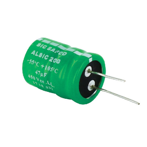 Электролитический конденсатор - ALSIC 20G - EXXELIA - с радиальными стержнями / для фильтрации / постоянный ток