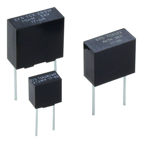 Керамический конденсатор - TCK series X7R - EXXELIA - радиальный / высокого напряжения