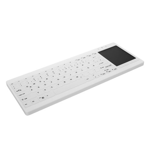Клавиатура для письменного стола - AK-C4412F series - Active Key GmbH & Co. KG - установленная на стеллаже с выдвижными ящиками / с ножничными механизмом клавиш / мембранная