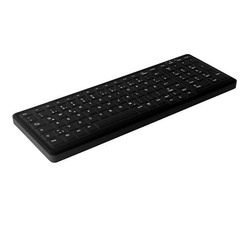 Клавиатура для письменного стола - AK-C7000 series - Active Key GmbH & Co. KG - установленная на стеллаже с выдвижными ящиками / с ножничными механизмом клавиш / мембранная