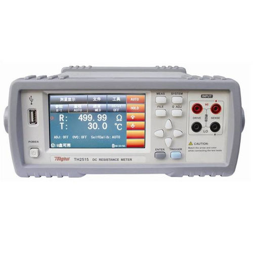 Цифровой омметр - TH2515 - Changzhou Tonghui Electronic Co., Ltd. - переносной / настольный / высокого напряжения