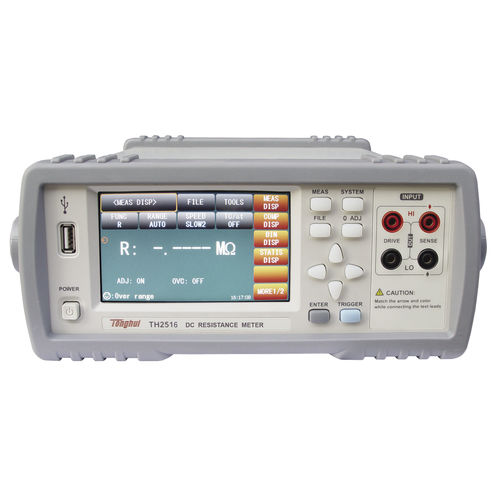 Цифровой омметр - TH2516 - Changzhou Tonghui Electronic Co., Ltd. - переносной / с низким сопротивлением / высокого напряжения