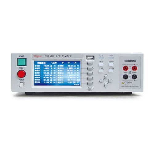 Цифровой омметр - TH2518  - Changzhou Tonghui Electronic Co., Ltd. - настольный / со встроенной температурной компенсацией