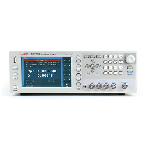 Электрический анализатор - TH2839A - Changzhou Tonghui Electronic Co., Ltd. - импеданса / настольный / мультипараметры