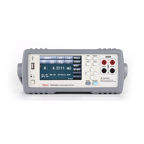 Цифровой омметр - TH2516A - Changzhou Tonghui Electronic Co., Ltd. - настольный / с низким сопротивлением / 4 провода