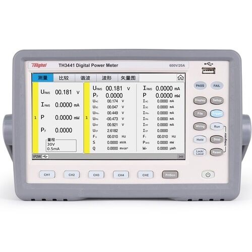 Прибор для измерения мощности мультиметр - TH3441 - Changzhou Tonghui Electronic Co., Ltd. - активная мощность / реактивная мощность / эффективная мощность