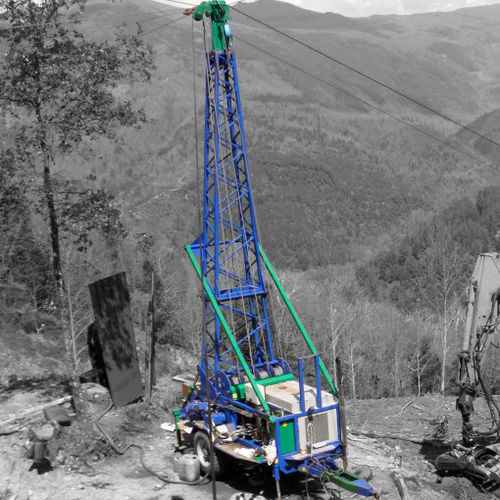 Канатная установка для трелевки вверх и вниз по склону - TG 500 CE - greifenberg teleferiche - на прицепе