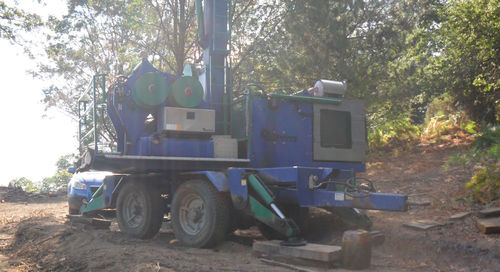Канатная установка для трелевки вверх и вниз по склону - TG 1100 - greifenberg teleferiche - на прицепе