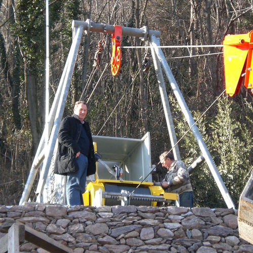 Электрическая лебедка - Lew 300-600 - greifenberg teleferiche - для подъема / с вращающимся барабаном