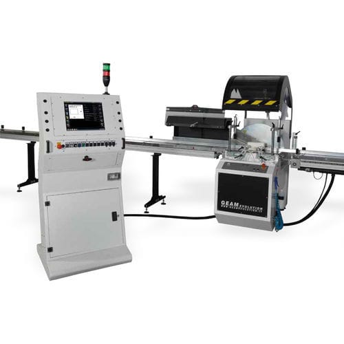 Линия обработки для алюминиевого профиля - MARLIN CNC 550 - geam evolution srl - для профилей ПВХ