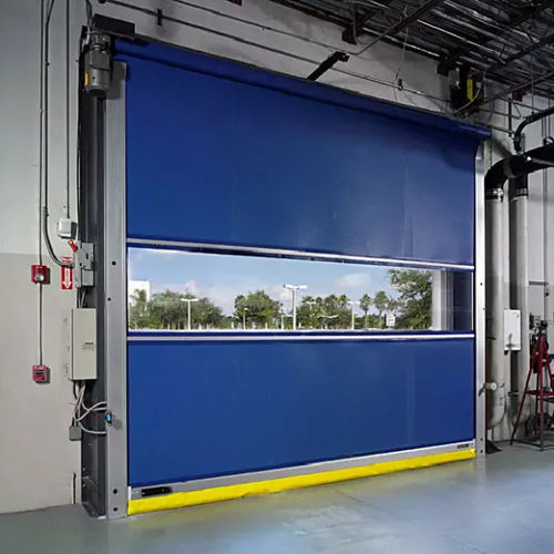 Быстрый ворота - RRD-STD - Shanghai Kenvo Door Co., Ltd - рулонный / из алюминия / из гальванизированной стали