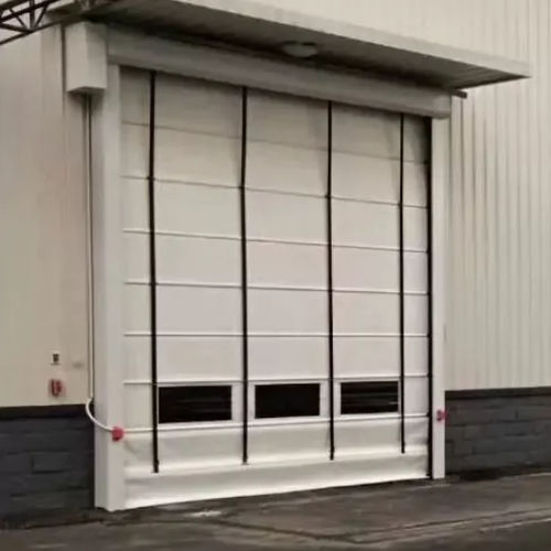 Ветроустойчивый ворота - RRD-WIND - Shanghai Kenvo Door Co., Ltd - рулонный / из нержавеющей стали / из алюминия