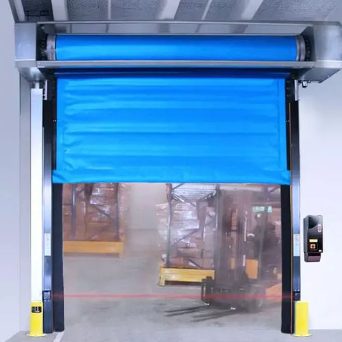 Ворота для холодильной камеры - RRD-FREEZER - Shanghai Kenvo Door Co., Ltd - раздвижной / из алюминия / из гальванизированной стали