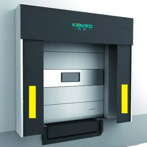 Загрузочный шлюз убирающийся - Shanghai Kenvo Door Co., Ltd - груза / теплоизолированный