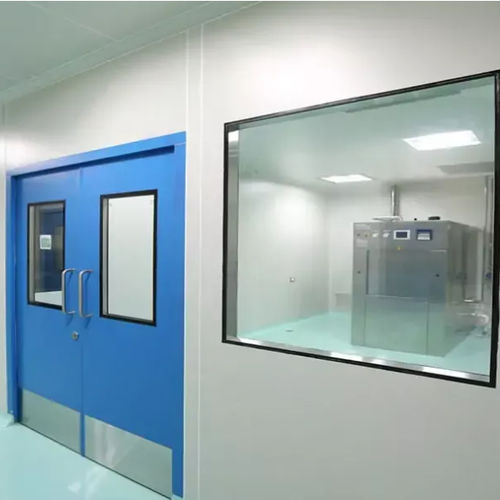 Ворота для чистого помещения - Shanghai Kenvo Door Co., Ltd - створчатый / из металла / из каучука