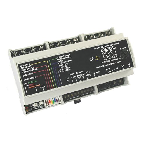 Контроллер мощности с тиристором - DMFC36 - United Automation Limited - с быстрым переходом / фазы / на DIN-рейке