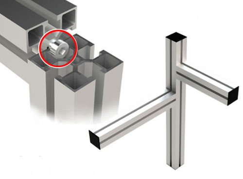 Профильная система - Sistema di fissaggio con vite in cava - Milper sas