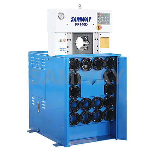Опрессовочный станок для гидравлического рукава - FP140D - WUXI SAMWAY CO.,LTD - автоматический / гидравлический / контролируемый PLC