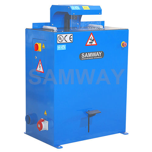 Станок для резки с вращающейся пластиной - C401 - WUXI SAMWAY CO.,LTD - для гибкого шланга / для промышленного применения / CE