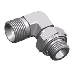 Гидравлический фитинг - S1BH9-OG series - WUXI SAMWAY CO.,LTD - резьбовой / под углом 90° / наружная резьба
