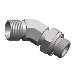 Гидравлический фитинг - S1BH4-OG series - WUXI SAMWAY CO.,LTD - резьбовой / под углом 45° / наружная резьба
