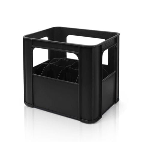 Ящик из HDPE - 970310 - TBA plastové obaly s. r. o. - для бутылок / штабелируемый / с ручками