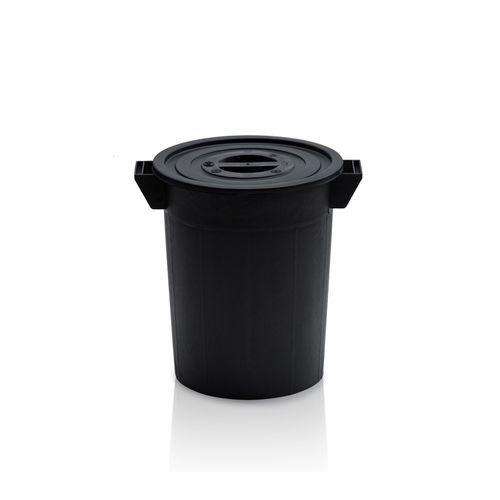 Ведро из LDPE - 963610 - TBA plastové obaly s. r. o. - круглое / с крышкой / с ручкой