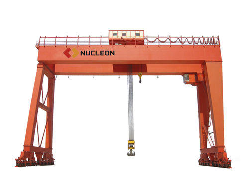 Двухбалочный козловой кран - A type - Nucleon (Xinxiang) Crane Co., Ltd. - на рейке / для сборных строительных площадок / для гражданского строительства