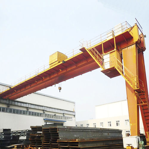 Двухбалочный полукозловой кран - BMG - Nucleon (Xinxiang) Crane Co., Ltd. - на рейке / для сборных строительных площадок / для цеха