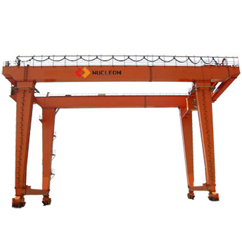 Козловой кран на рейке - RMG - Nucleon (Xinxiang) Crane Co., Ltd. - для использования на морских судах / для контейнера / двухбалочный