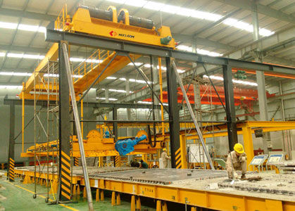 Козловой кран на рейке - Nucleon (Xinxiang) Crane Co., Ltd. - для цеха / двухбалочный